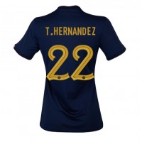 Dres Francuska Theo Hernandez #22 Domaci za Žensko SP 2022 Kratak Rukav